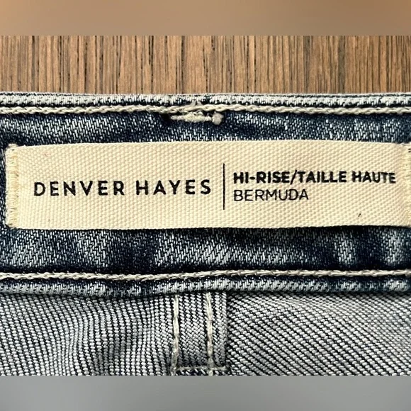 DENVER HAYES Hi-Rise Bermuda Shorts | Size 10 - Picture 10 of 10